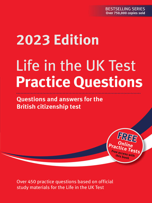 Cover image for Life in the UK Test: Practice Questions 2023 Digital Edition